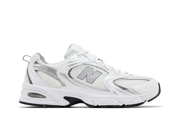 New Balance 530 junior white silver presentation image