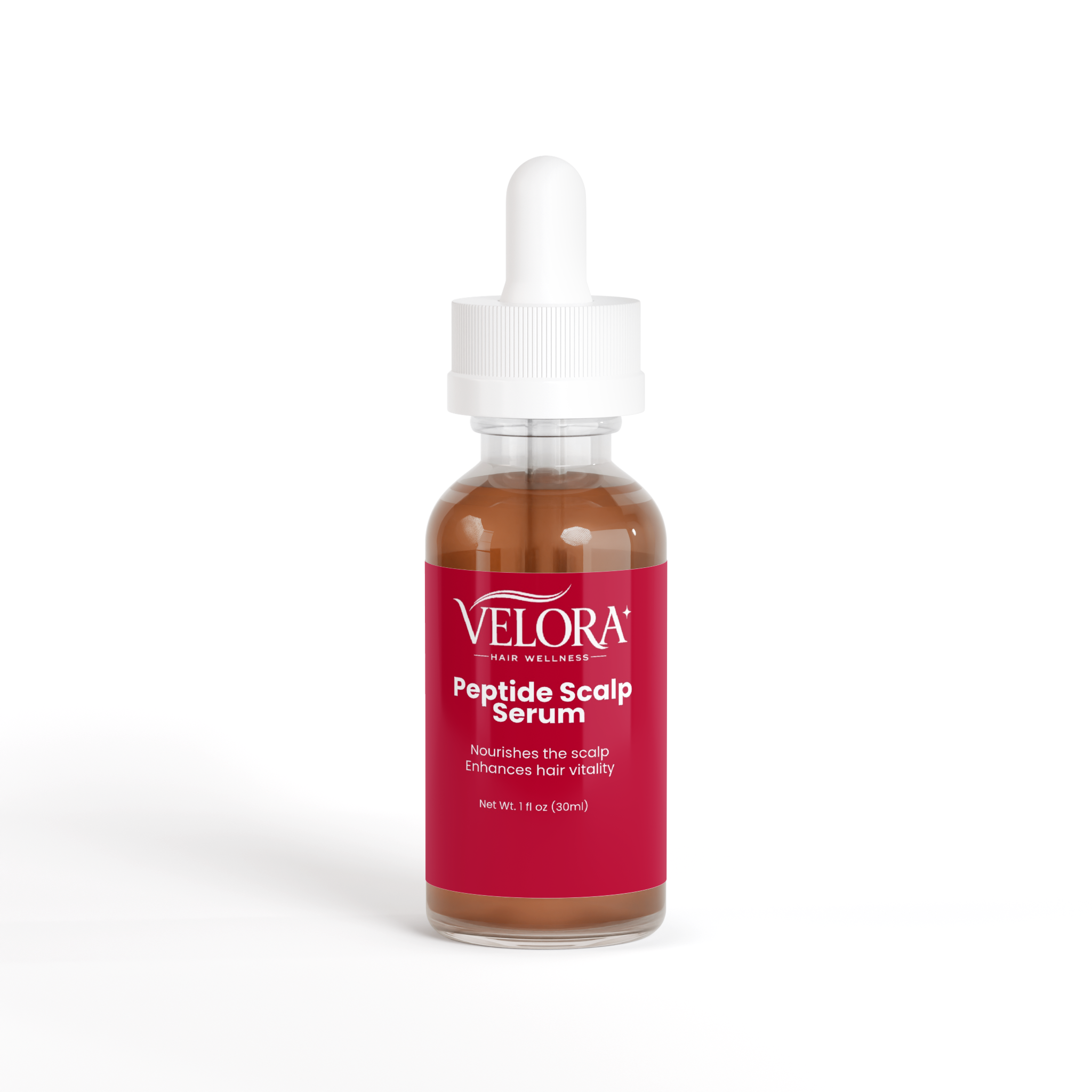 Velora Peptide Scalp Serum, six bottles included