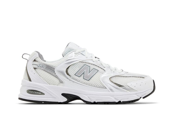 New Balance 530 junior white silver presentation image